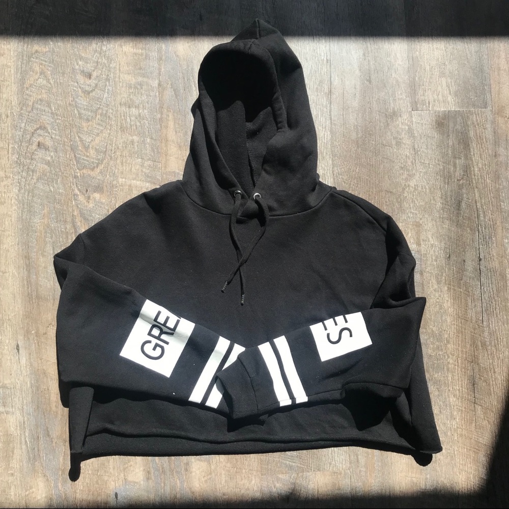 Great Vibes Cropped Hoodie